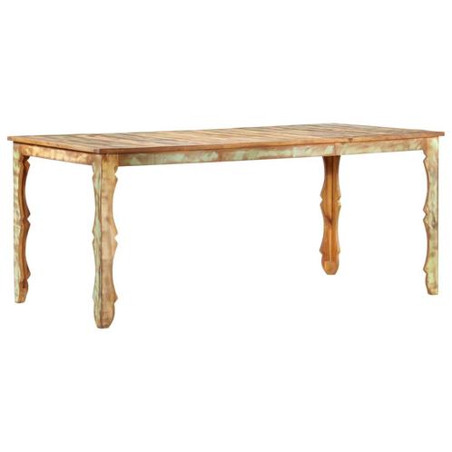 vidaXL Table de salle Ã  manger 180x90x76cm Bois de, Huis en Inrichting, Tafels | Eettafels, Verzenden