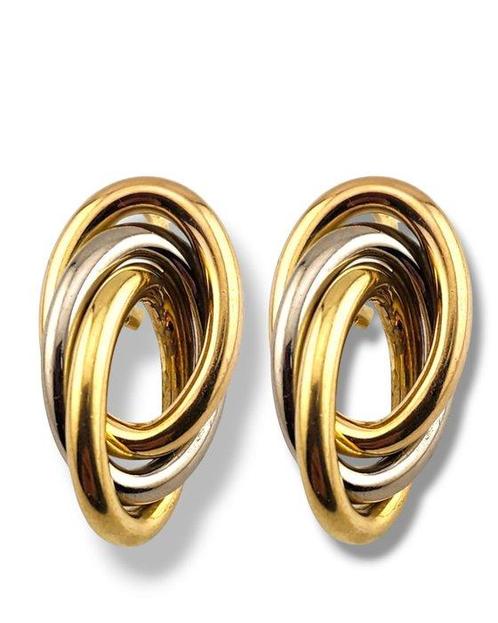 Cartier - Oorbellen - 18 karaat Geel goud, Roségoud, Witgoud, Handtassen en Accessoires, Oorbellen