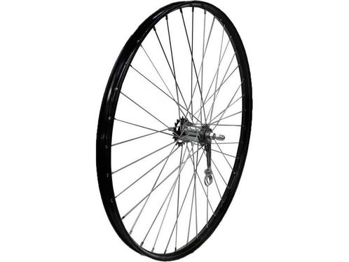 Vwp Shimano 635rn Achterwiel 28 X 1 1/2 Zwart Met Bies, Fietsen en Brommers, Fietsonderdelen, Zo goed als nieuw, Verzenden