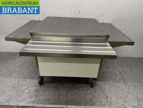 Table de travail mobile en acier inoxydable Table de buffet, Zakelijke goederen, Horeca | Overige, Verzenden