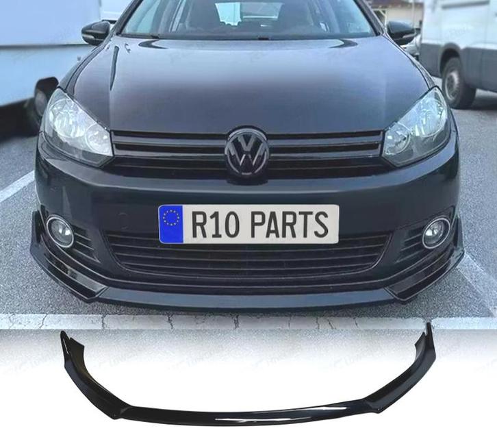 LÈVRE DE SPOILER VOLKSWAGEN VW GOLF 6 08-12 NOIR BRILLANT LI, Auto-onderdelen, Carrosserie, Verzenden