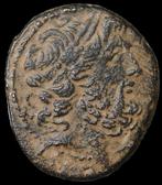 Syrië, Seleucis en Pieria Antiochië. Bronze Zeus Portrait