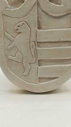 sculptuur, Stemma araldico - 26 cm - marmerstof