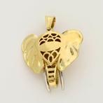 Hanger - 18 karaat Geel goud, Witgoud Diamant (Natuurlijk) -