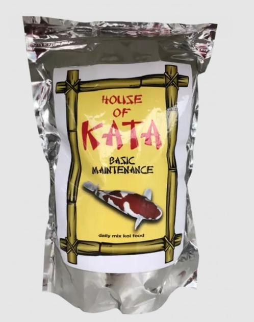 House of Kata Basic Maintenance 2,5 liter 3mm korrel, Jardin & Terrasse, Accessoires pour étangs, Envoi