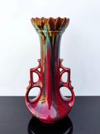 S.A. des Faïenceries de Thulin - Grote Art Deco vaas - Vase, Antiek en Kunst
