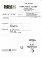 Zonder minimumprijs - Ring - 14 karaat Geel goud - 1.49ct., Nieuw