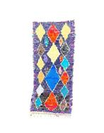 Traditioneel Berbers katoenen tapijt - Marokkaans tapijt -