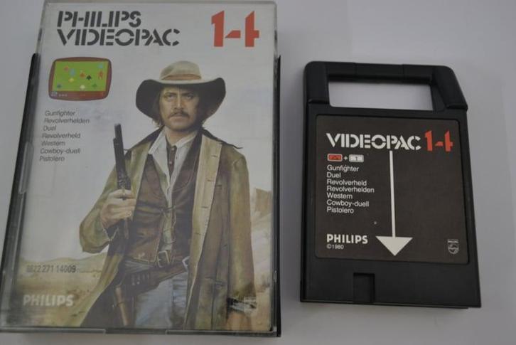Gunfighter (VIDEOPAC 14), Games en Spelcomputers, Games | Overige