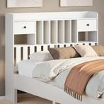 vidaXL Hoofdbord met opbergruimte 135 cm massief grenenhout, Huis en Inrichting, Slaapkamer | Bedden, Verzenden, Nieuw
