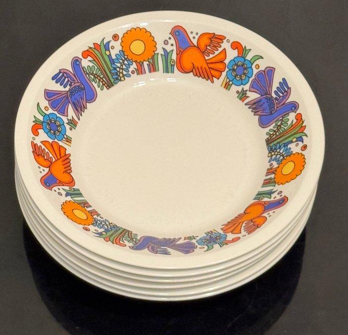 Villeroy & Boch - Schotel (6) - Acapulco - Porselein, Antiek en Kunst, Antiek | Meubels | Tafels