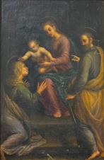 Italiaanse school (XIX) - Sacra Famiglia, Antiek en Kunst