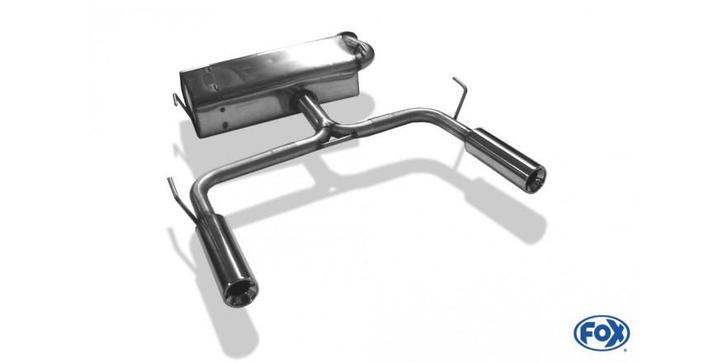 FOX Toyota Celica T23 einddemper kruis uitgang rechts/links, Auto-onderdelen, Uitlaatsystemen, Nieuw, Verzenden