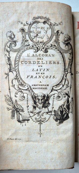 Erasmus Alberus - L Alcoran des Cordeliers - 1734, Antiek en Kunst, Antiek | Boeken en Manuscripten