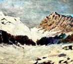 Cesare Maggi (1881-1961) - Paesaggio Montano, Antiek en Kunst