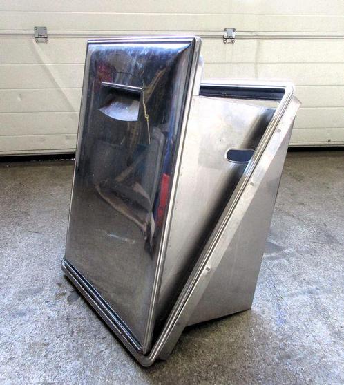 RVS Afvalbak, inbouw B40 x D30 x H47,5cm, Zakelijke goederen, Kantoor en Winkelinrichting | Winkel en Inventaris