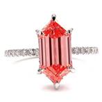 Sans prix de réserve - Bague - 18 carats Or blanc - 3.62ct.