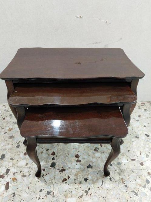 Tables gigognes - Acajou - Reine Anne, Antiek en Kunst, Curiosa en Brocante