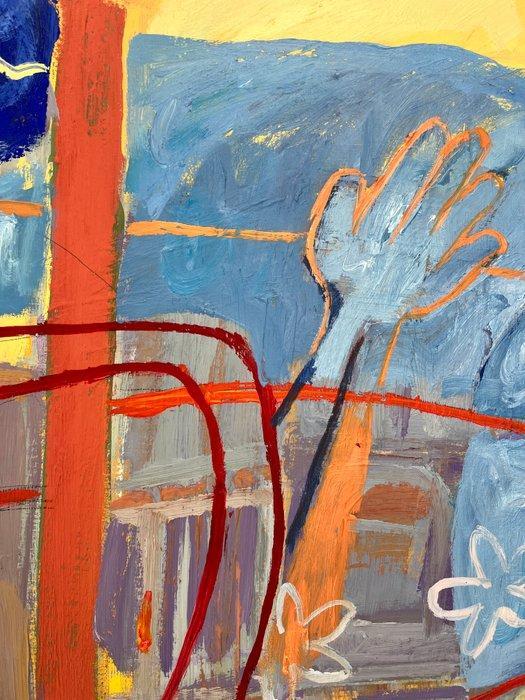 María Burgaz - Cita fortuita XXL, Antiek en Kunst, Kunst | Schilderijen | Modern