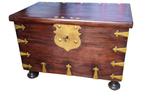 Opbergkoffer - koloniaal Hollands Batavia V.O.C - Mahonie,