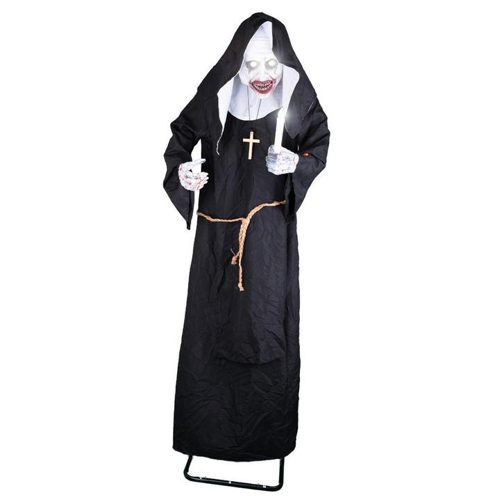 Animatronic Halloween Decoratie Behekste Non 185cm Met Licht, Kinderen en Baby's, Speelgoed | Poppen