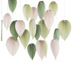 Groene Hangdecoratie Bladeren 30cm, Verzenden, Nieuw
