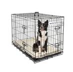 MaxxPet Hondenbench met Plaid - Zwart - Incl. Plaid - 107..., Dieren en Toebehoren, Hondenbenches, Ophalen of Verzenden, Nieuw