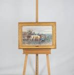 Willem Hendrik van der Nat (1864–1929) - Kalven voeren