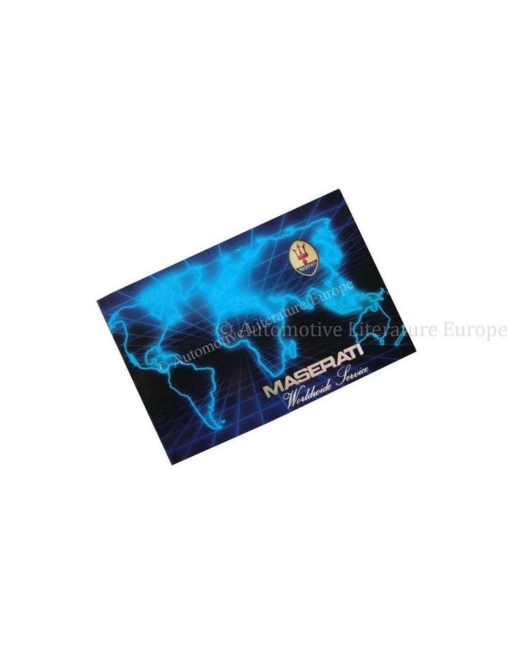 1986 MASERATI VERKOOP EN DEALERORGANISATIE HANDBOEK, Auto diversen, Handleidingen en Instructieboekjes