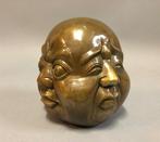 Beeldje - Four Faces Buddha - 1,4 kg - Brons, Antiek en Kunst