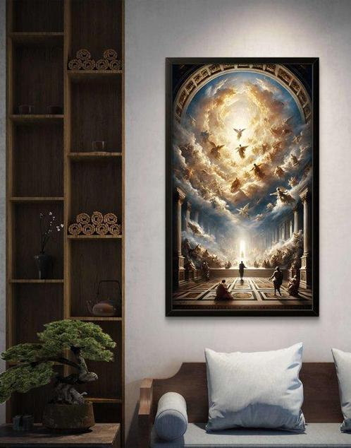 SANDER - Realm of the Divine #2, Antiquités & Art, Art | Peinture | Moderne