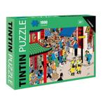 Kuifje Jansen en Janssen Chinees Puzzel + Poster (1000 stukk, Verzamelen, Stripfiguren, Ophalen of Verzenden, Nieuw