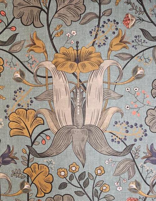 Tissu Liberty original design vintage exclusif - 300x280cm -, Antiek en Kunst, Antiek | Tapijten, Tafelkleden en Textiel
