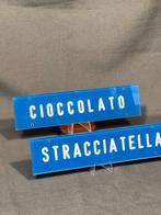 Gelateria - Cioccolato e Stracciatella - Reclamebord -