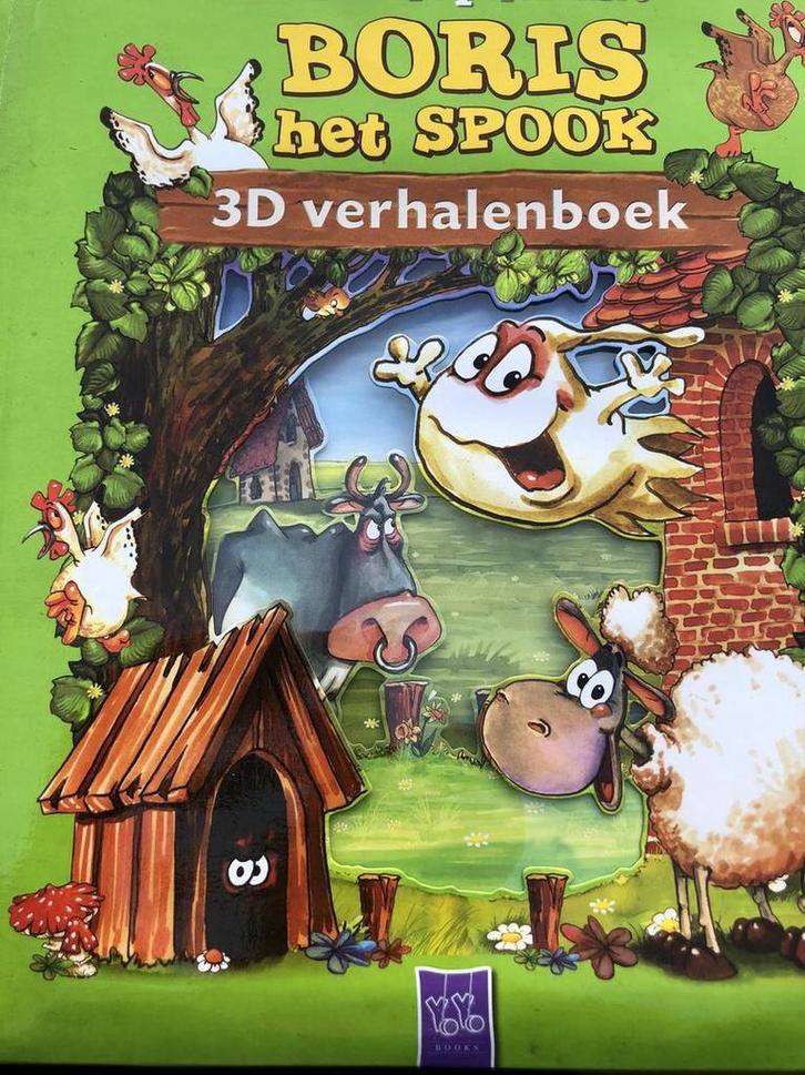 3D verhalenboek - Spook 9789460338021 Yo-Yo Books, Livres, Livres pour enfants | 0 an et plus, Envoi