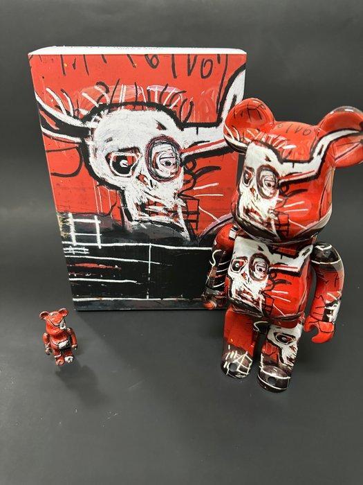 Medicom Toy - BE@RBRICK JEAN-MICHEL BASQUIAT #5 100% & 400%, Antiek en Kunst, Kunst | Designobjecten