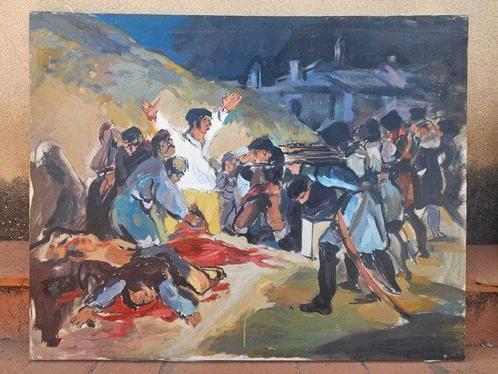 Spanish school (XX), After Goya - NO RESERVE - Los, Antiek en Kunst, Kunst | Schilderijen | Klassiek