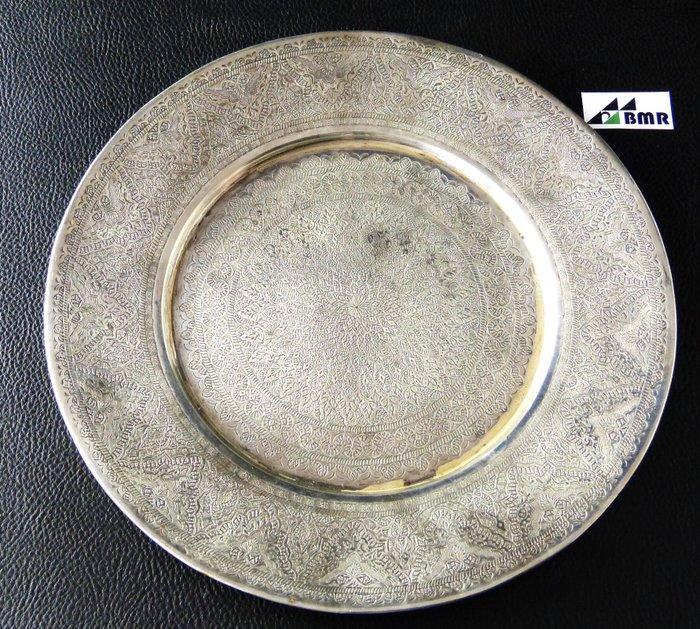 Assiette - Gebäck-/ Pistazienteller - Argent 900, Antiek en Kunst, Antiek | Zilver en Goud