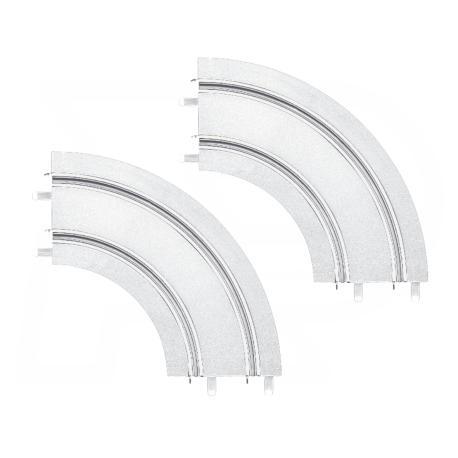 Carrera GO!!! en Digital 143 2x Sneeuw Bocht - 61644, Kinderen en Baby's, Speelgoed | Racebanen, Verzenden