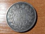 Frankrijk. Third Republic (1870-1940). 5 Francs 1870-A Ceres