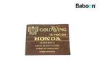Livret dinstructions Honda GL 1100 Goldwing (GL1100)