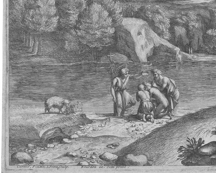 Jacques Prou (1640-1686),da Agostino Carracci (1557-1602) -, Antiquités & Art, Antiquités | Autres Antiquités