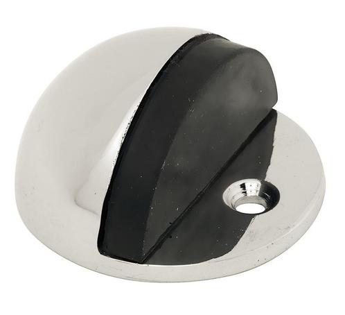 Deurstopper Halfrond glans nikkel, Huis en Inrichting, Woonaccessoires | Deurstoppers, Nieuw