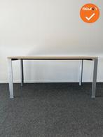 Ahrend 700 - 4 poots tafel - Zilvergrijs onderstel - 160x80c, Vergader- of Presentatieruimte, Ophalen of Verzenden, Gebruikt, Tafel