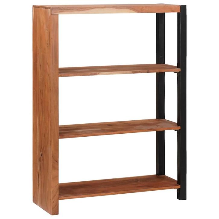 vidaXL Boekenplank Bruin 80 x 30 x 110 cm Massief acaciahout, Huis en Inrichting, Kasten | Boekenkasten, Nieuw, Verzenden