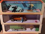 Moulinsart - Hergé - Figuur - 3 Dioramas Kuifje en de auto, Boeken, Nieuw