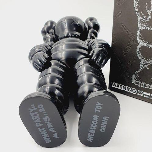 Kaws (1974) - Kaws What Party Black 2020, Antiek en Kunst, Kunst | Schilderijen | Modern