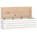 Opbergbox Wit Grenen 109cm | Retour Deal | -60%, Verzenden, Nieuw, Minder dan 50 cm, 100 tot 125 cm