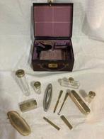 Reisset met toiletartikelen (6) - .925 zilver - Finnigans, Antiek en Kunst