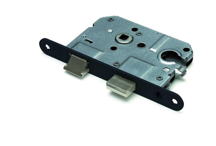 Woningbouw cilinder dag- en nachtslot zwart 55 mm, Doe-het-zelf en Bouw, Hang- en Sluitwerk, Slot, Nieuw, Overige materialen, Ophalen of Verzenden